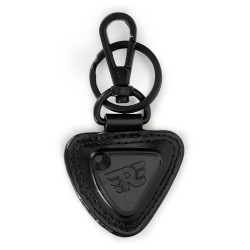 Royal Enfield Leder Schlüsselanhänger Tool Box Triangle schwarz