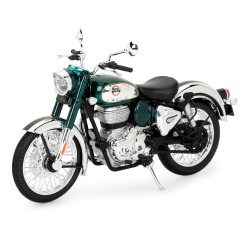Scale 1:12 Model Classic 350 Chrome Emerald Green