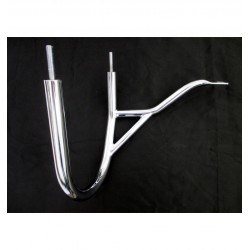 Protective bar stable, chrome