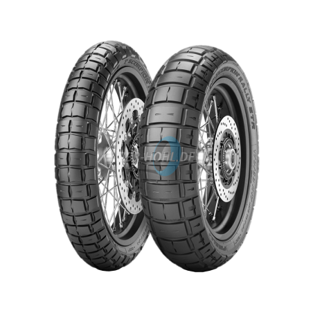 Reifen PIRELLI SCORPION RALLY STR M+S 100/90 - 19 57V TL vorne Bear 650