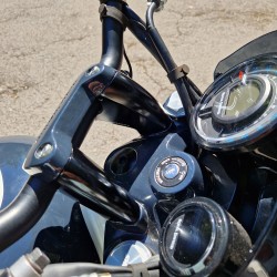 Handlebar riser 30 mm and 22 mm offset Shotgun 650