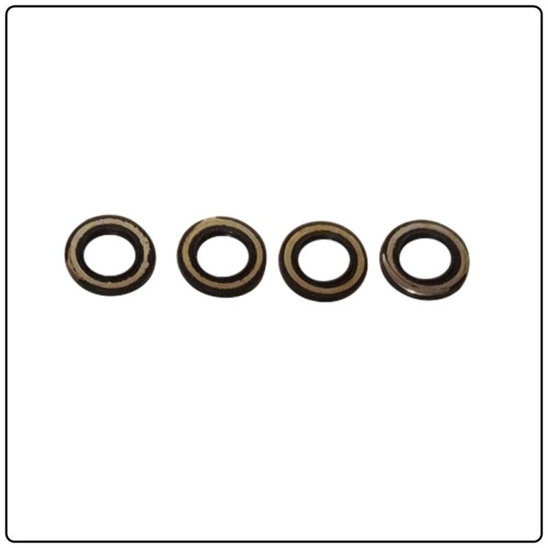 Valve cover bolt sealing washer set  650 ccm Twin