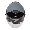Royal Enfield Downtown Jet Helm grau