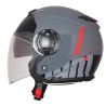 Royal Enfield Downtown Jet Helm grau