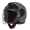Royal Enfield Downtown Jet Helm grau