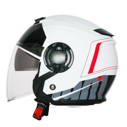 Royal Enfield Downtown Jet Helm weiß