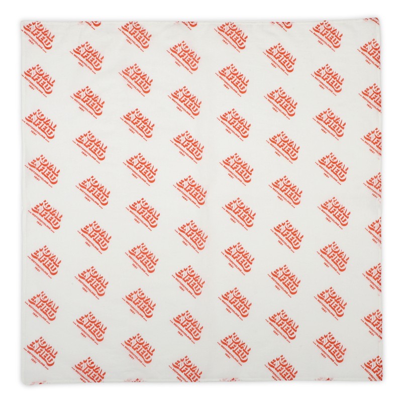 Royal Enfield  CORE BANDANA ENGLISH LOGO white