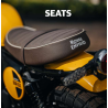 Touring seat brown Bear 650