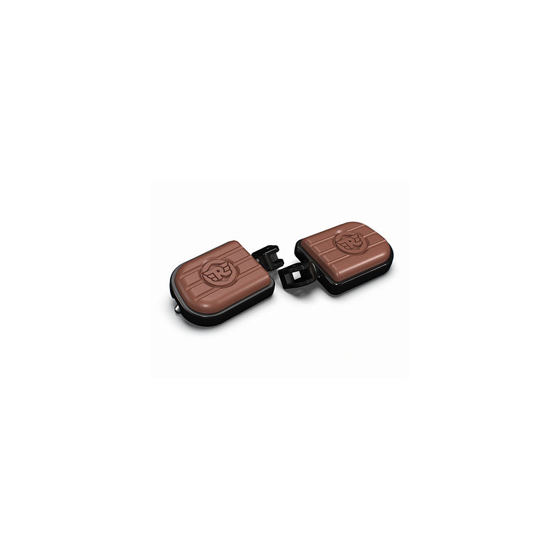 Deluxe Fussrasten Kit Braun Classic/Bullet/Goan 350