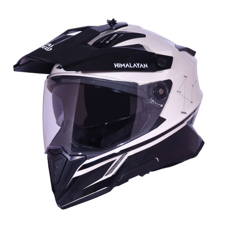 Royal Enfield Optimus Himalayan Motocross Helm Kaza Brown