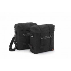 MILITARY PANNIER PAIR, BLACK